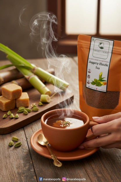 Jaggery Elaichi Tea