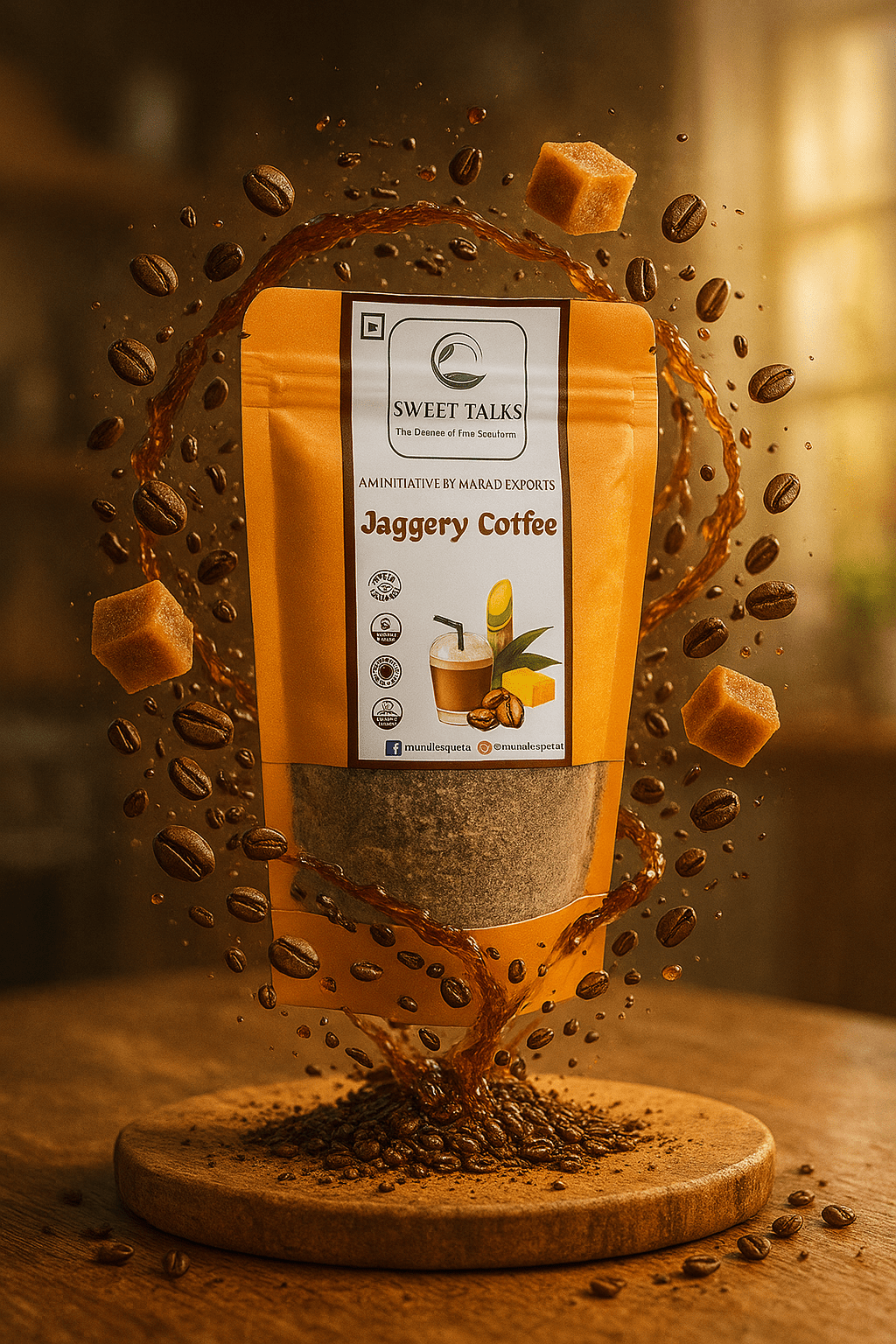 Jaggery Coffee - Marab Exports I Sweet Talks
