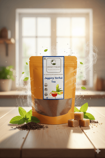 Jaggery Herbal Tea - Marab Exports I Sweet Talks