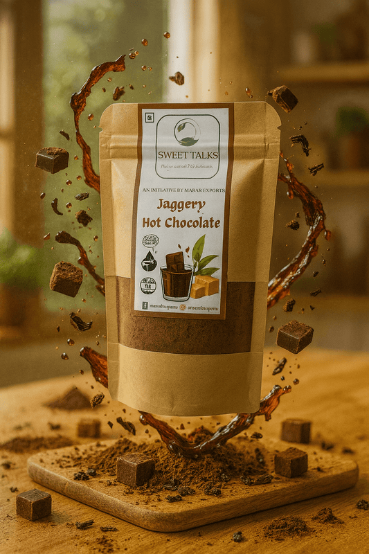 Jaggery Hot Chocolate - Marab Exports I Sweet Talks